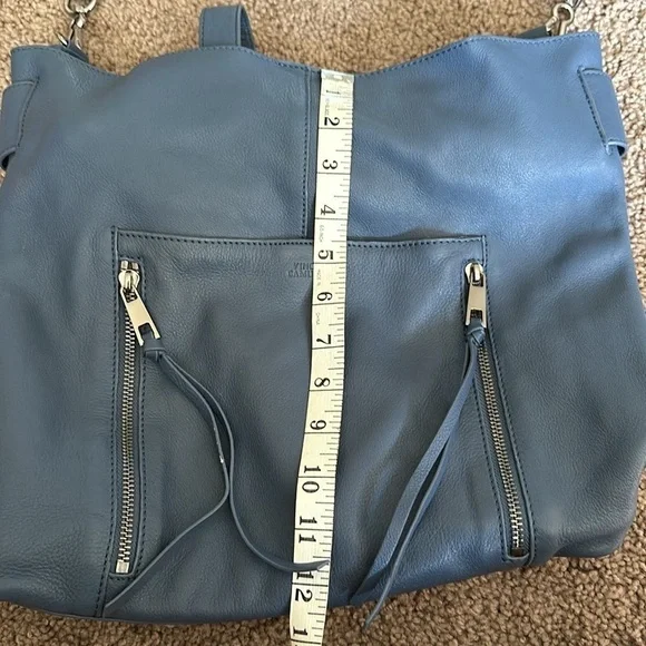 Vince Camuto Mekhi Tote 100% genuine leather blue Crossbody/shoulder bag - Picture 7 of 16